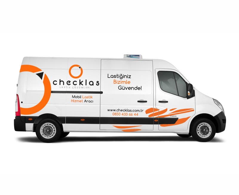 Checklas mobil lastik servis aracı